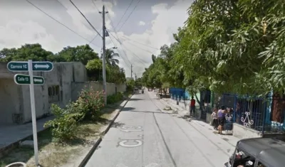 La riña se presentó en la calle 13 con carrera 1C, barrio El Carmen de Malambo. 