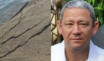 El alcalde de Salamina, Luis Ramón Orozco.