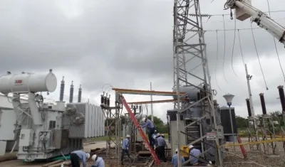 Subestación Sabanalarga.