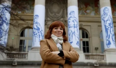 La artista colombiana Andrea Acosta.