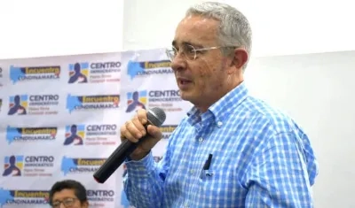 Álvaro Uribe Vélez, expresidente de la República.