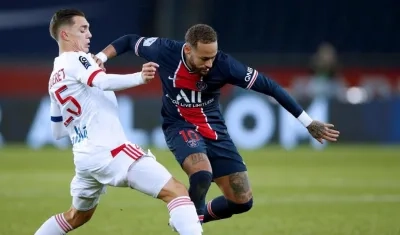 Neymar, una de las estrellas de la Liga francesa.