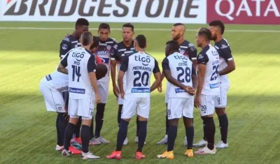 Jugadores del Junior. 