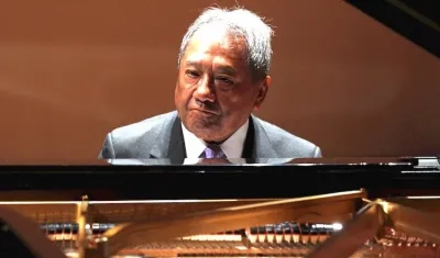 Armando Manzanero durante un concierto el 23 de enero de 2015 en Ciudad de México.