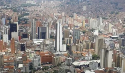 Panoramica de Medellín. 