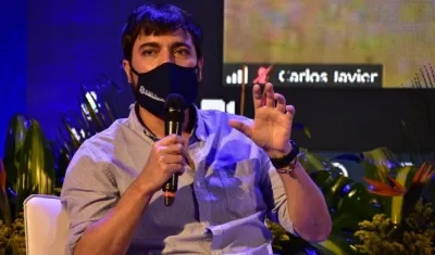 El Alcalde de Barranquilla, Jaime Pumarejo.