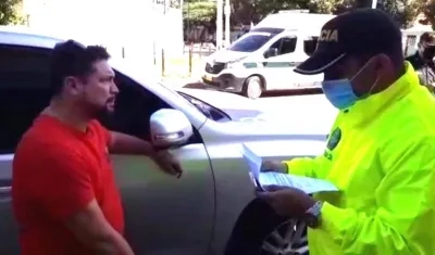 Captura del Juez Rafael Uribe Henriquez.