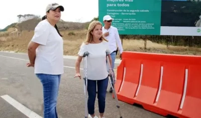 La Gobernadora del Atlántico, Elsa Noguera.