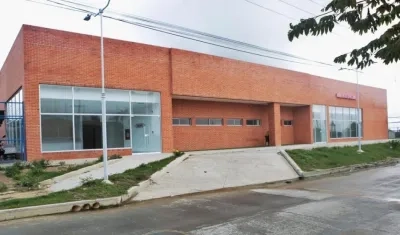 Centro de Salud en el barrio La Central. 