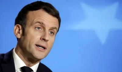 El presidente francés, Emmanuel Macron.