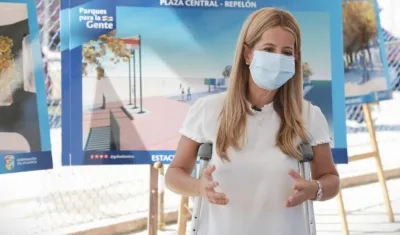 La Gobernadora del Atlántico, Elsa Noguera.