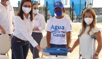 La Gobernadora del Atlántico, Elsa Noguera.