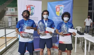 Camilo Estupiñan ganador de la rama masculina. 