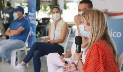 La Gobernadora del Atlántico, Elsa Noguera.