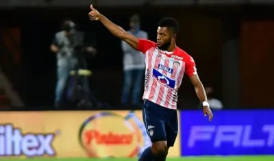 El delantero Miguel Ángel Borja.