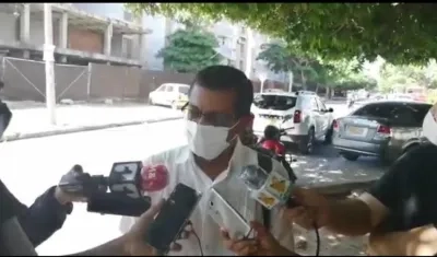 Gabriel Charry, padre de Piery Charry Pérez. 