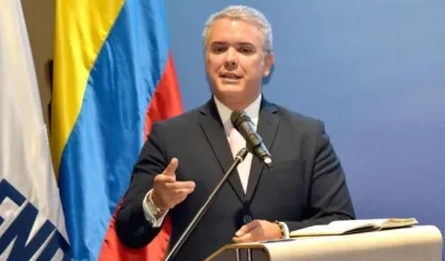 El Presidente de la República, Iván Duque.
