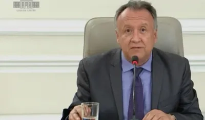 Luis Alexander Moscoso, Viceministro de Salud Pública y Prestación de Servicios.