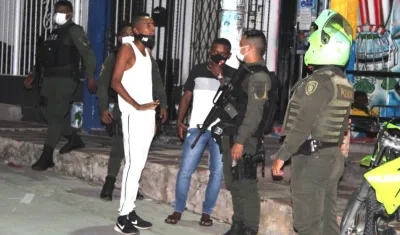 Operativos de control en el municipio de Malambo.