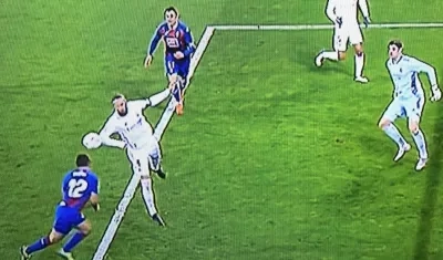La polémica jugada de Sergio Ramos.