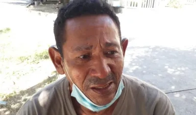 Julio César Badillo Galindo, hermano de la víctima. 