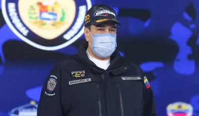 El Presidente de Venezuela, Nicolás Maduro.