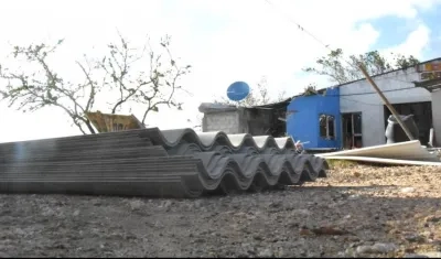 Entrega de elementos en las zonas afectadas.