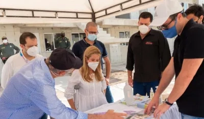 La Gobernadora del Atlántico, Elsa Noguera.