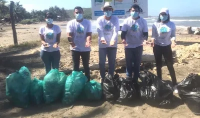 Jornada realizada en las playas de Santa Verónica.