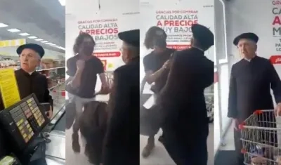 Imágenes del suceso.