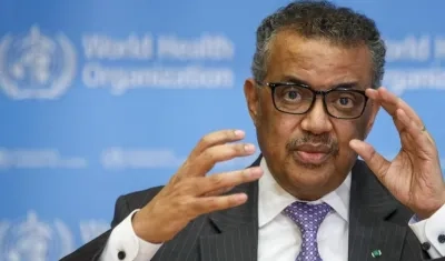 Director general de la Organización Mundial de la Salud (OMS), Tedros Adhanom Ghebreyesus