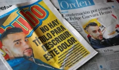 Felipe Guevara, periodista asesinado. 