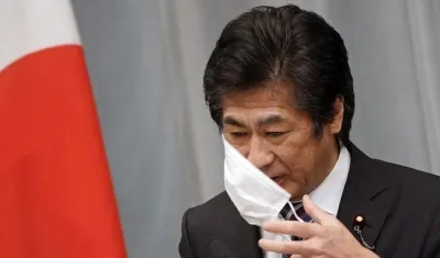 El ministro de Salud de Japón, Norihisa Tamura.