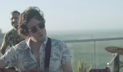 Chago, durante el video oficial.