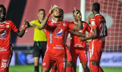 Duván Vergara, estrella del América. 