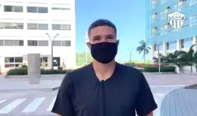 Larry Vásquez, jugador del Junior.