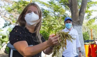 La Gobernadora del Atlántico, Elsa Noguera.