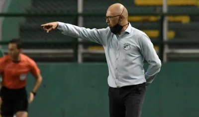 El uruguayo Alfredo Arias, entrenador del Deportivo Cali.