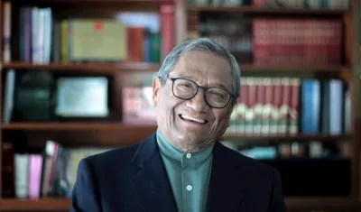 El cantante y compositor mexicano Armando Manzanero