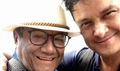 Armando Manzanero y su hijo Juan Pablo.