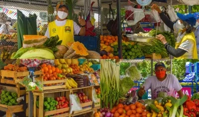 Imágenes de 'Mercado a tu Barrio'.