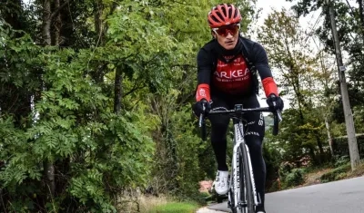 Winner Anacona, ciclista colombiano. 