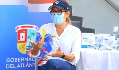 Alma Solano, Secretaria de Salud del Atlántico.