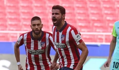 Diego Costa, ex delantero del Atlético. 