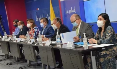 Mesa de Trabajo de MinSalud.