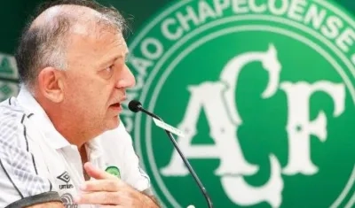 Paulo Magro, presidente del Chapecoense.