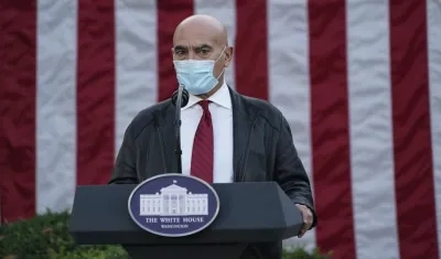 Moncef Slaoui, principal asesor de la Operación Warp Speed.