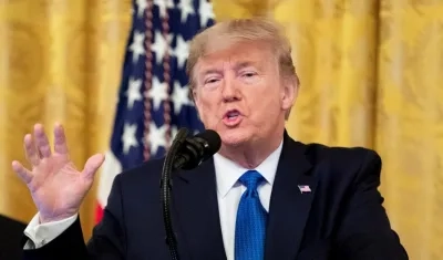 Donald Trump, presidente de los Estados Unidos.