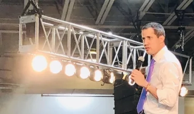 Juan Guaidó.