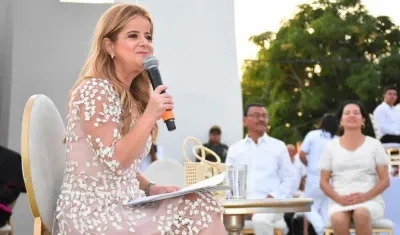 La Gobernadora del Atlántico, Elsa Noguera.